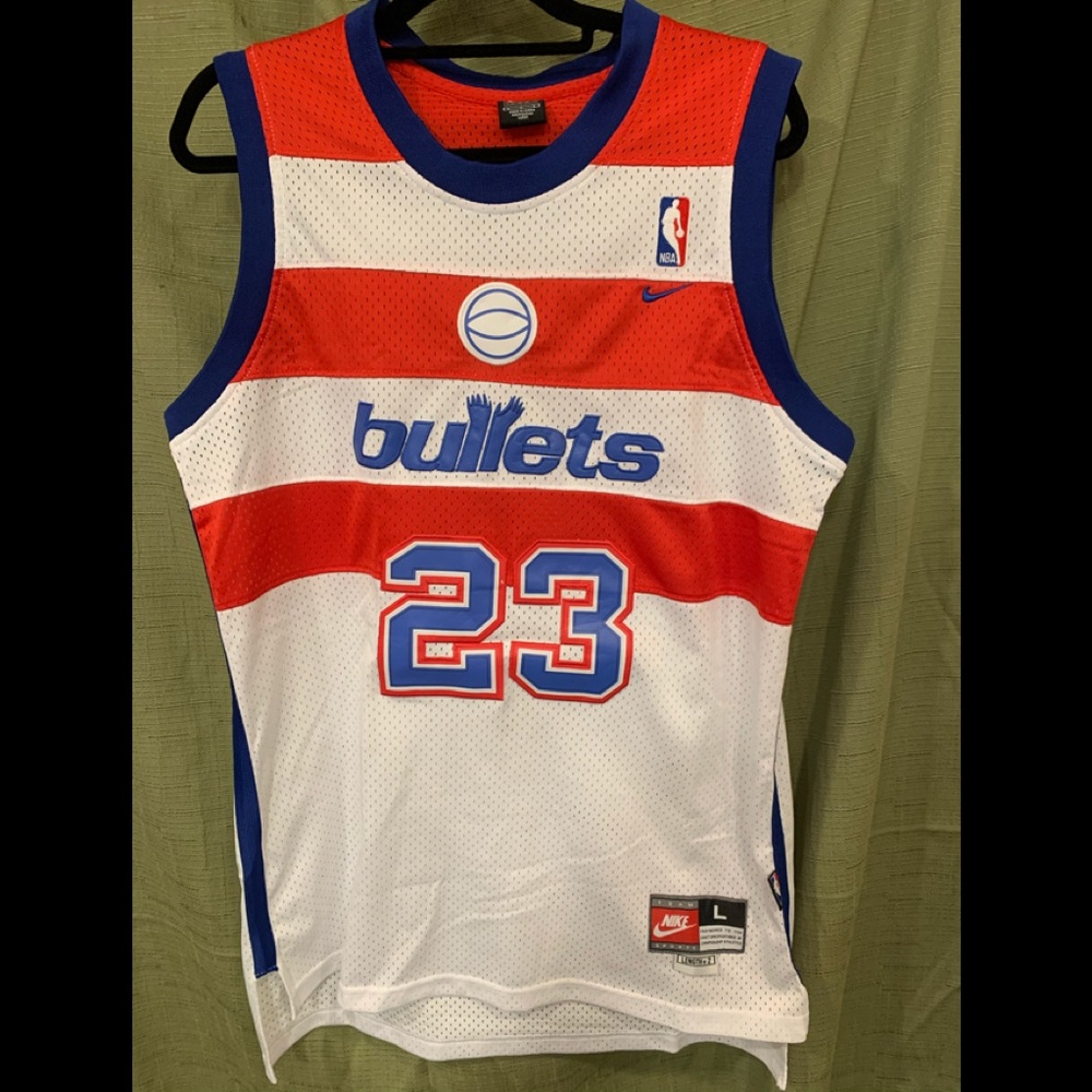 Michael Jordan Bullets Jersey